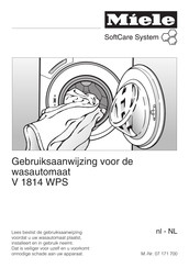 Miele V 1814 WPS Gebruiksaanwijzing