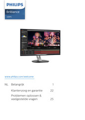 Philips Brilliance 328P6 Gebruiksaanwijzing