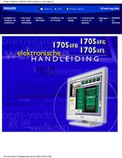 Philips 170S4FG Handleiding