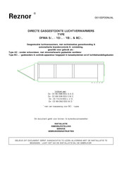 Reznor DFMA BC Series Handleiding