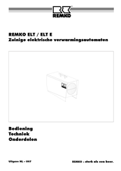 REMKO ELT 18-9 E Gebruiksaanwijzing