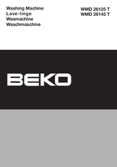 Beko WMD 26145 T Gebruiksaanwijzing