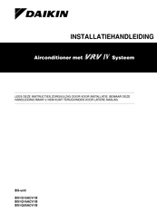 Daikin VRV IV BS1Q16ACV1B Installatiehandleiding