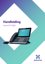 Proximus Yealink SIP-T58W Handleiding