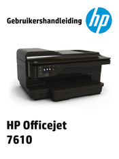 HP OfficeJet 7610 Gebruikershandleiding