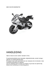 Zhejiang BMW S1000 RR Handleiding