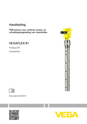 Vega VEGAFLEX 81 Handleiding