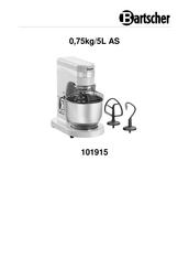 Bartscher 101915 Gebruiksaanwijzing