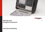 Megger PAT120-DE Gebruikershandleiding