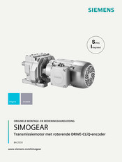 Siemens SIMOGEAR Drive Cliq Montage- En Bedieningshandleiding