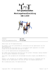 Tnt CM-1359 Montagehandleiding