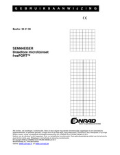 Conrad 30 21 30 Gebruiksaanwijzing