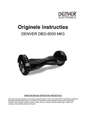 Denver Electronics DBO-8050 MK3 Originele Instructies