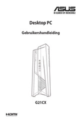 ASus G21CX Gebruikershandleiding