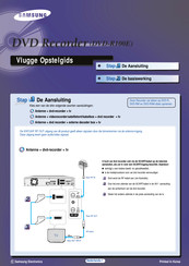 Samsung DVD-R100E Handleiding