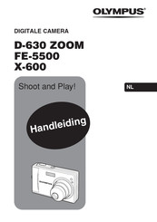 Olympus D-630 ZOOM Handleiding