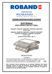 ROBAND GSA815ST Gebruikershandleiding