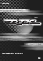 Yamaha DJX PSR-D1 Handleiding