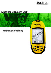 Magellan eXplorist 200 Referentiehandleiding