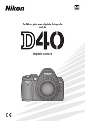 Nikon D40 Gebruiksaanwijzing