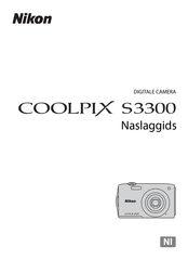 Nikon COOLPIX S3300 Naslaggids