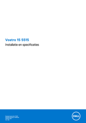 Dell Vostro 15 5515 Installatiehandleiding