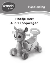 VTech baby Hoefje Hert 4 in 1 Loopwagen Handleiding