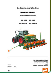 Amazone ED 602-K Bedieningshandleiding