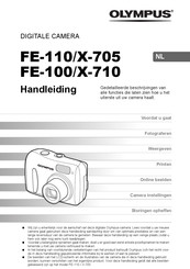 Olympus FE-110/X-705 Handleiding