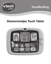 VTech Dierenvriendjes Touch Tablet Handleiding