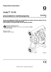 Graco Husky 15120 Bediening, Onderdelen, Reparatie