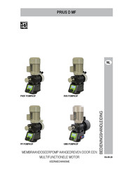 Emec PRIUS D MF UMS POMPKOP Bedieningshandleiding
