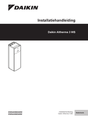 Daikin Altherma 3 WS EWSAH06DA9W Installatiehandleiding