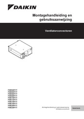 Daikin FWE05FT Montagehandleiding En Gebruiksaanwijzing