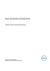 Dell E2423Ht Gebruikershandleiding