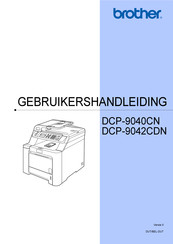 Brother DCP-9042CDN Gebruikershandleiding