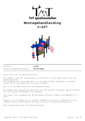 TNT C-207 Montagehandleiding