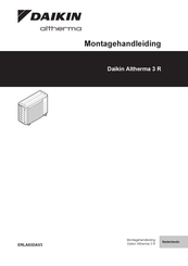 Daikin Altherma 3 R F ERLA03DAV3 Montagehandleiding