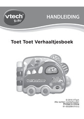 VTech baby Toet Toet Verhaaltjesboek Handleiding