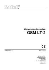 Satel GSM LT-2 Gebruiksaanwijzing