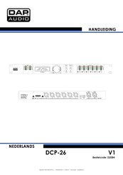 DAP Audio DCP-26 Handleiding