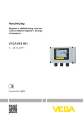 Vega VEGAMET 861 Handleiding