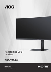 AOC CU34V5C/BK Handleiding