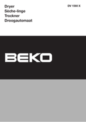 Beko DV 1560 X Handleiding