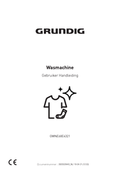 Grundig GWNE68E4321 Gebruikershandleiding