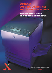 Xerox DocuColor 12 Handleiding