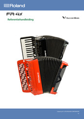 Roland V-Accordion FR-4X Referentiehandleiding