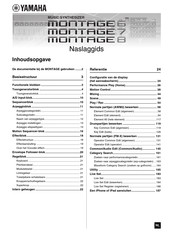 Yamaha MONTAGE 8 Naslaggids