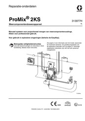 Graco ProMix 2KS Bediening, Onderdelen, Reparatie