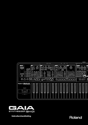 Roland GAIA SH-01 Gebruikershandleiding